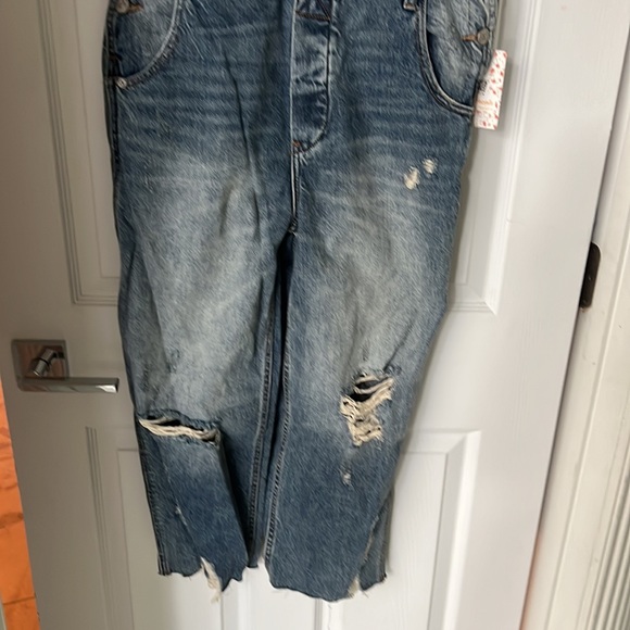 Free people denim overalls NWT - Picture 3 of 5